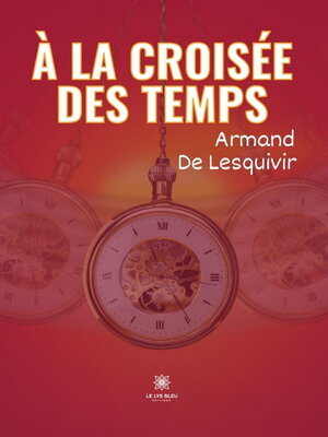 cover image of À la croisée des temps